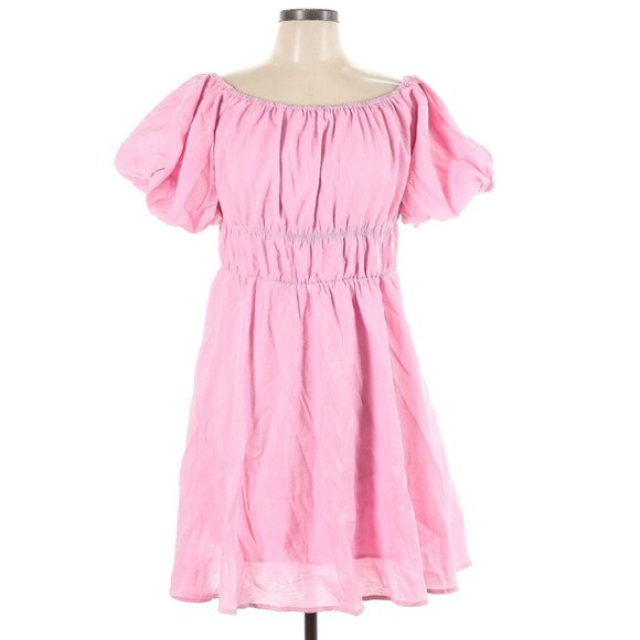 NWT  Prettygarden Pink Casual Dress Large - Picture 1 of 7